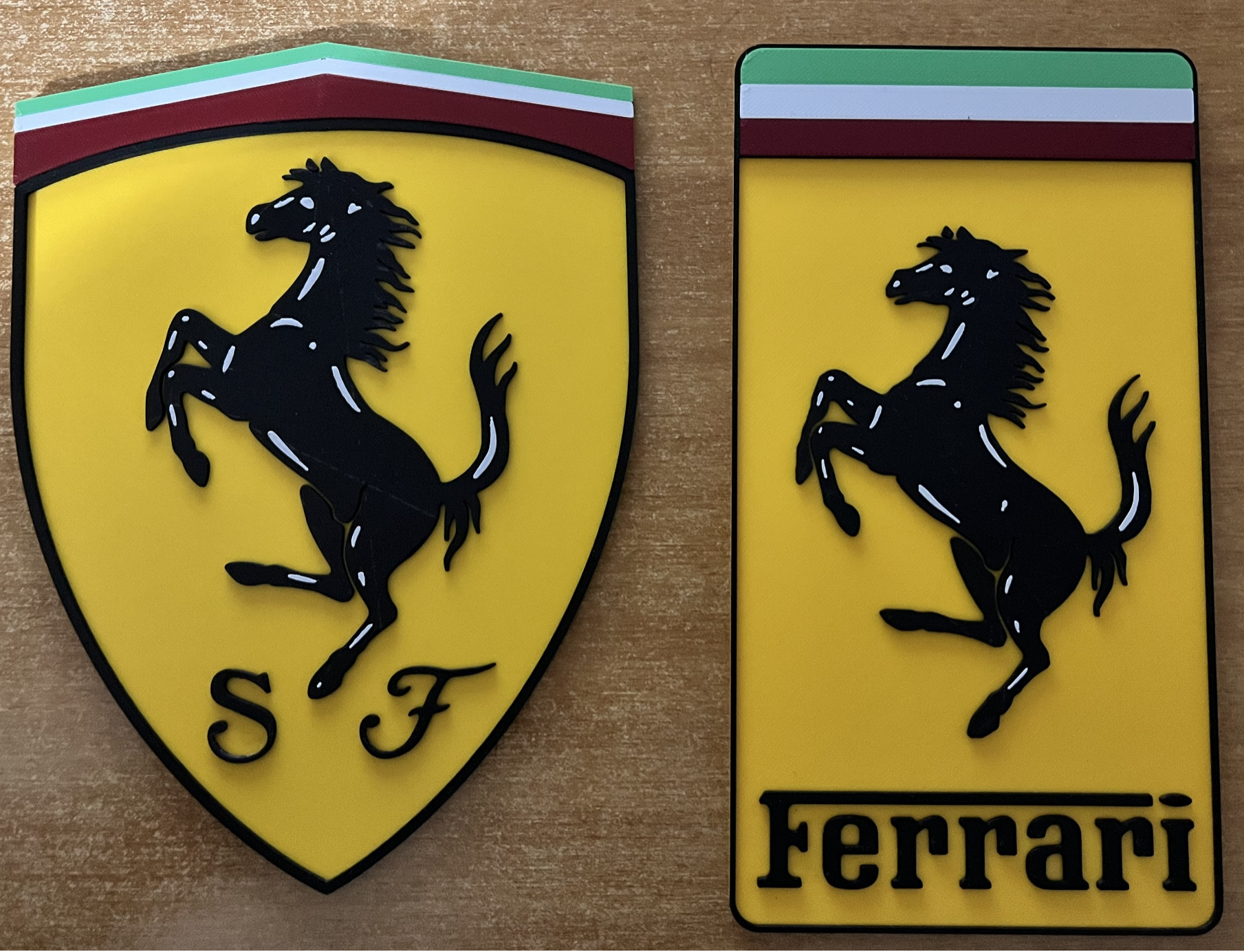 Ferrari Logo-(5 colors 1ams)