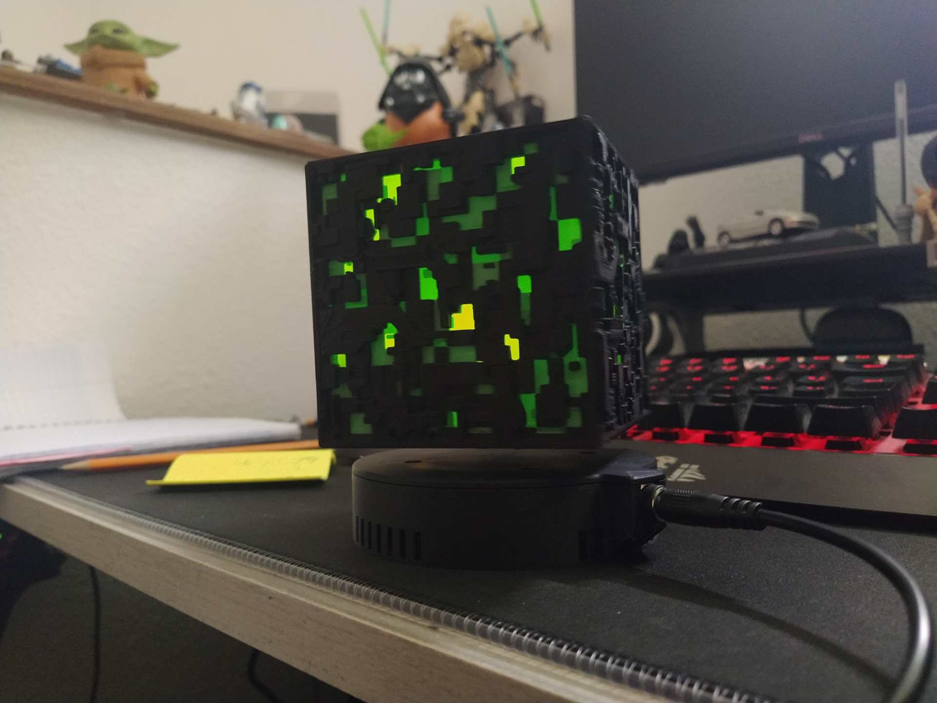 Levitating Borg cube upgrade