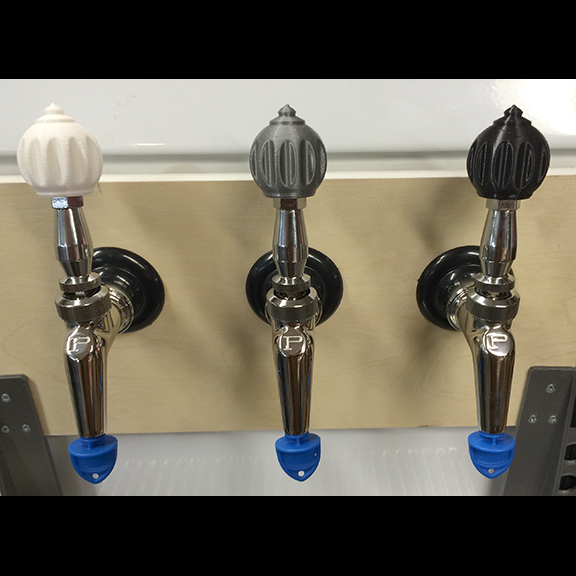 These beer tap handles are not too shabby.