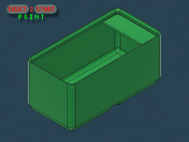 2x1x5 Bin | Lable | Gridfinity | Deskorganizer | Tool | select2stertPrint
