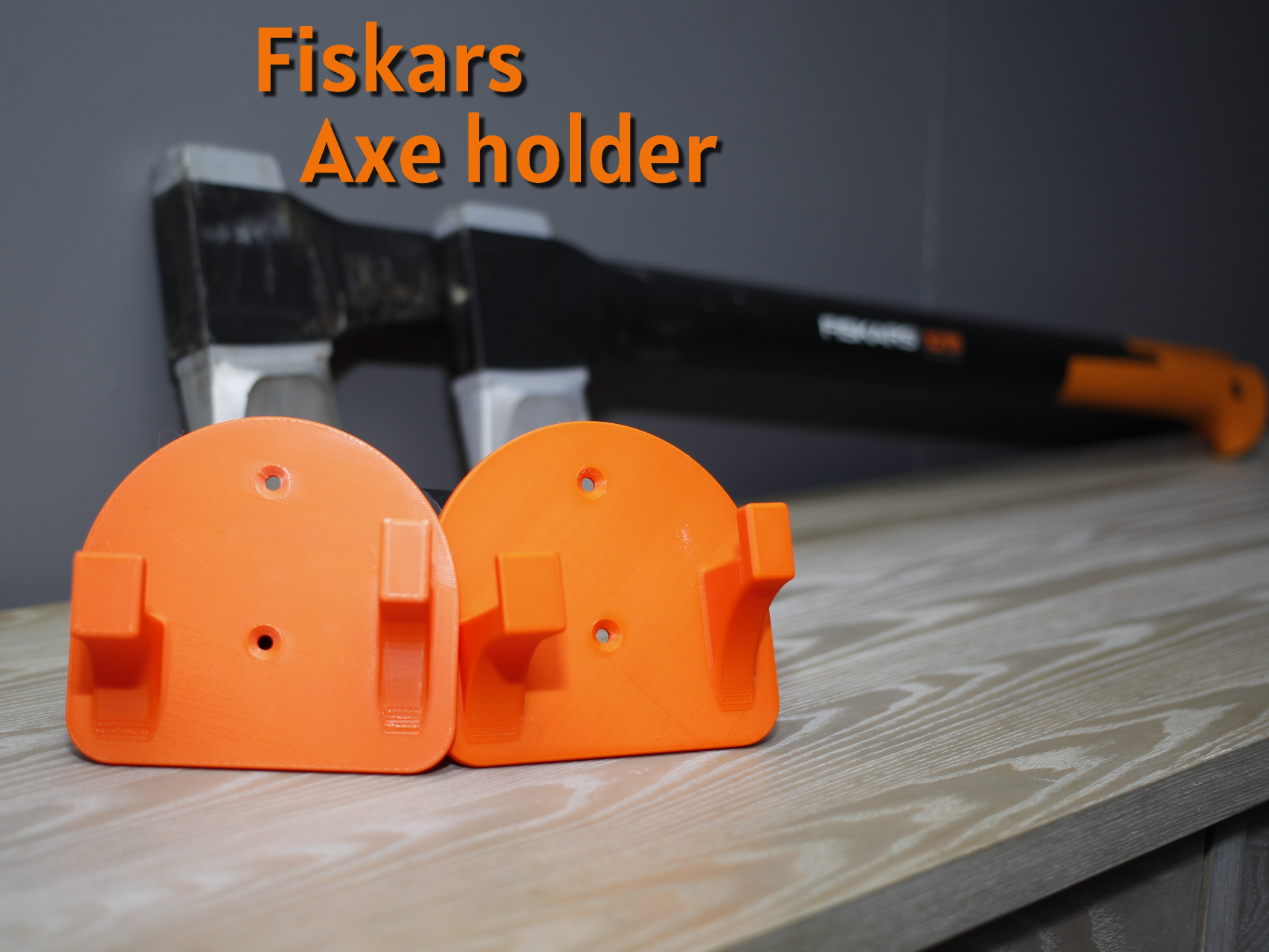 Fiskars axe wall mount