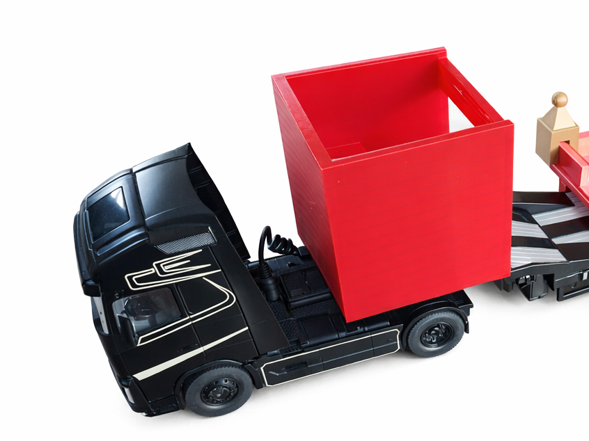 Storage box for low-loader Siku scale 1:32