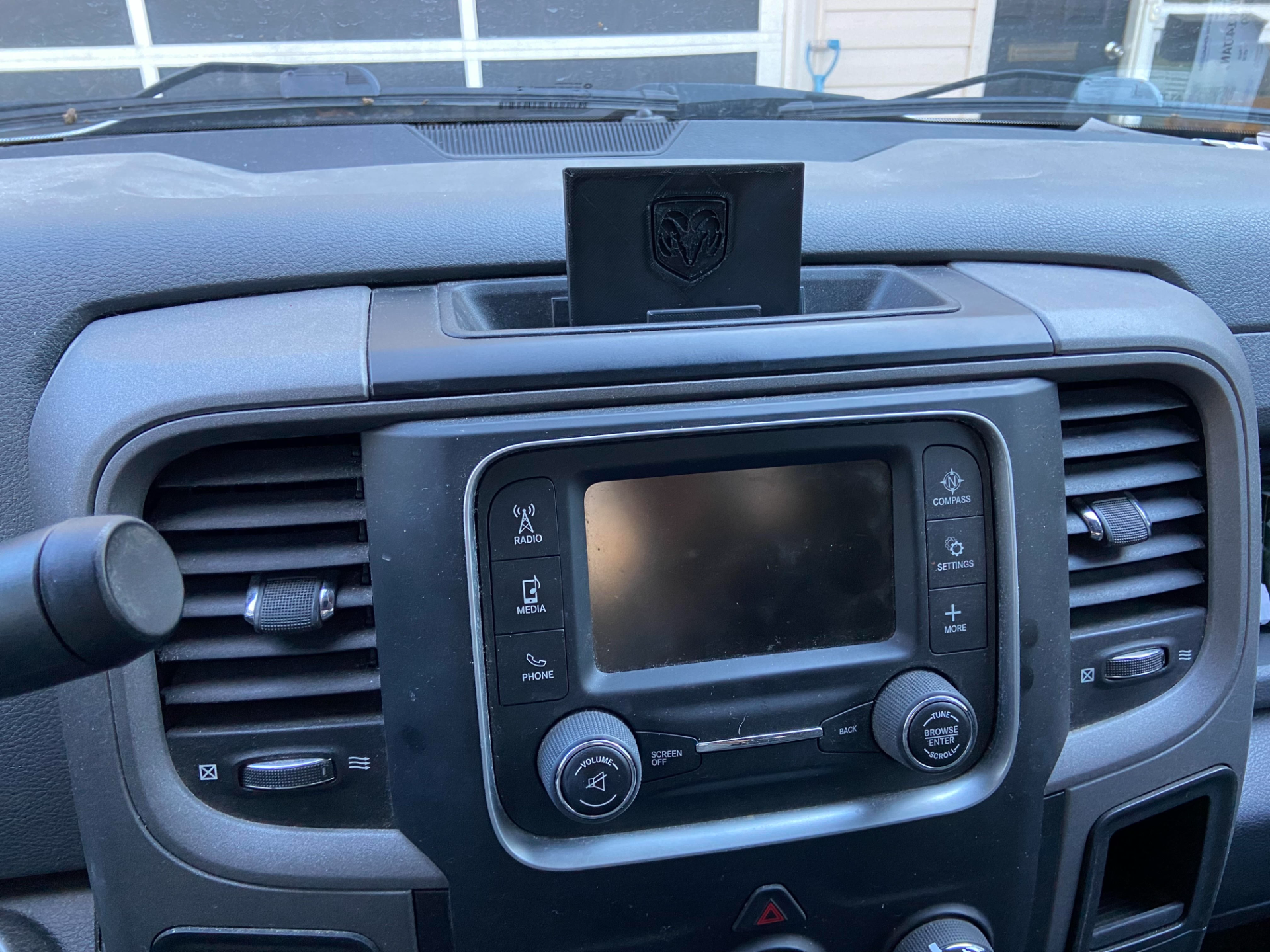 Dodge Ram 1500 Dashboard Plate