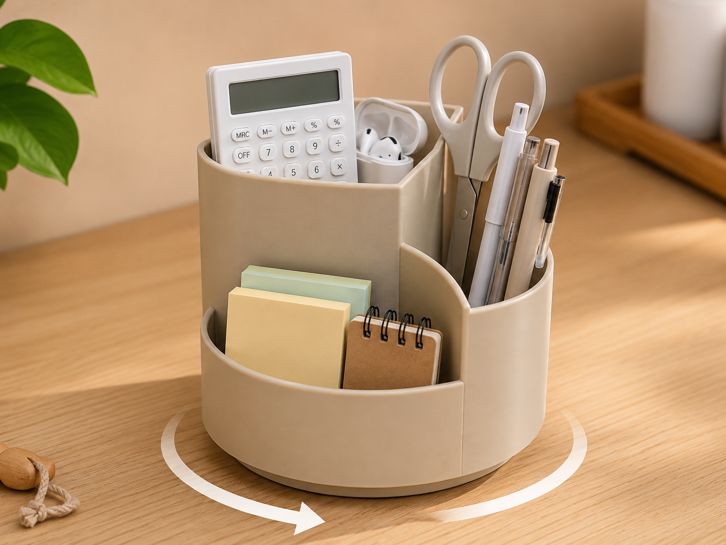 Rotating organizer