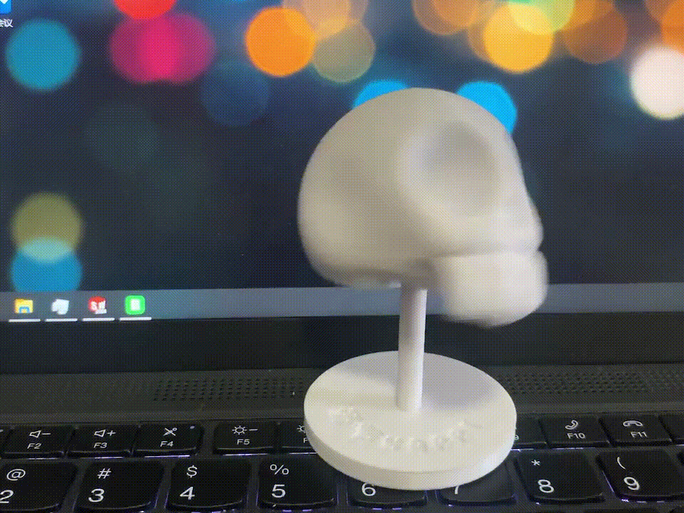 旋转的骷髅头Rotating skull