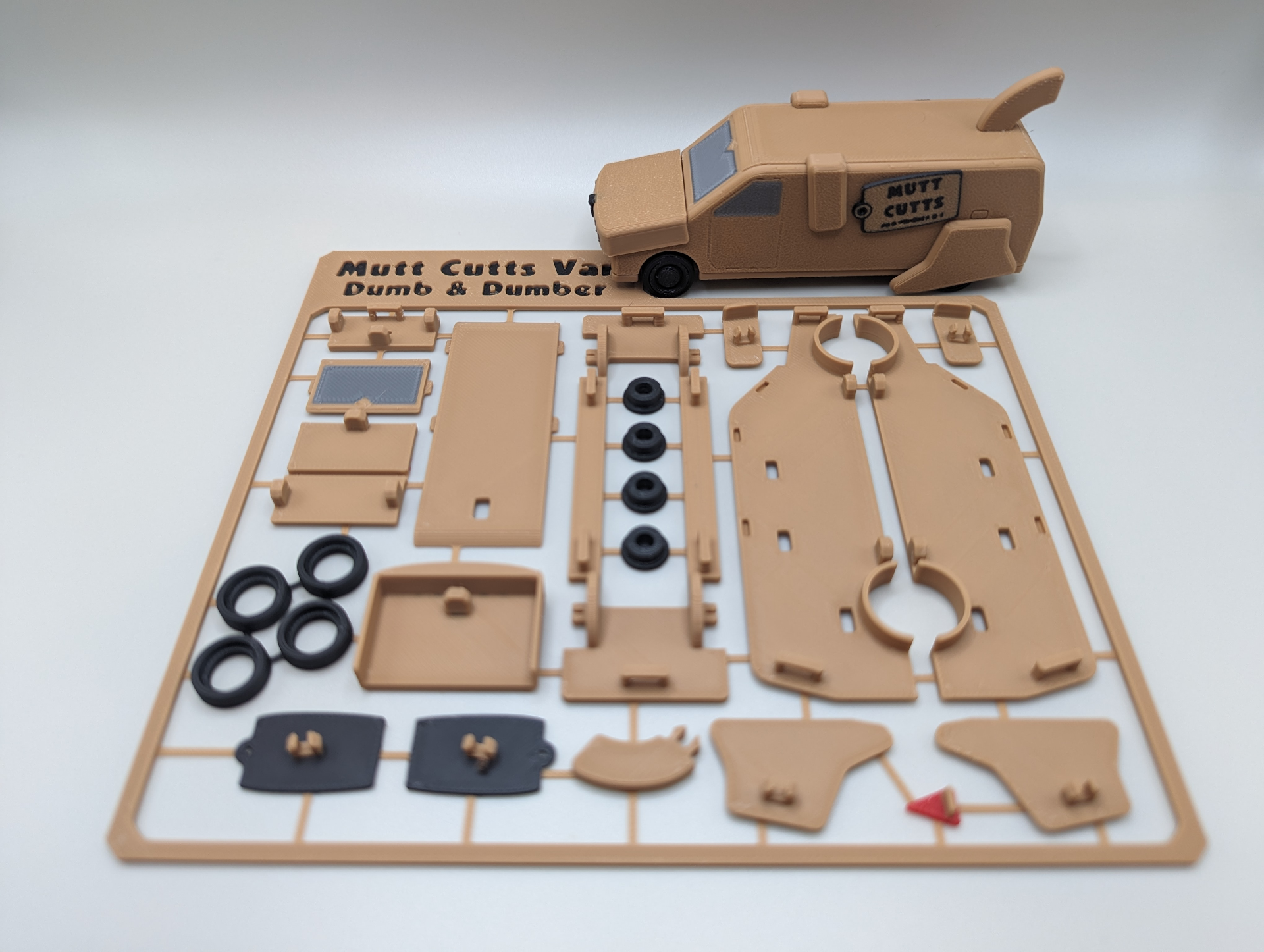 Mutt Cutts Van Kit Card - Dumb & Dumber