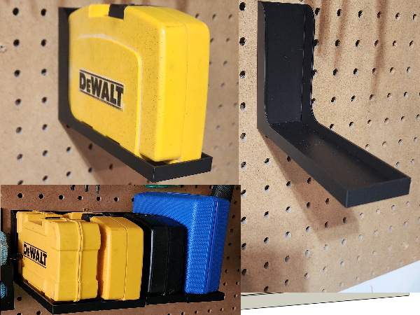 Dewalt Drill Bit Set Pegboard Mount