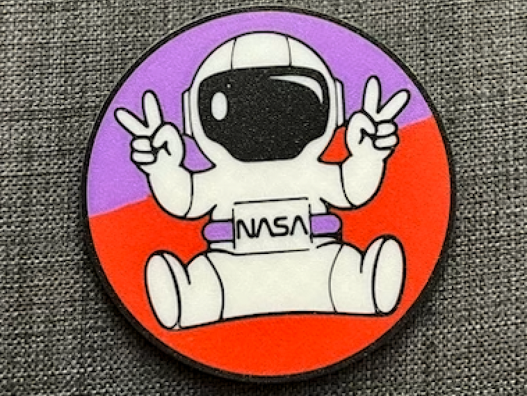 Astronaut Coaster