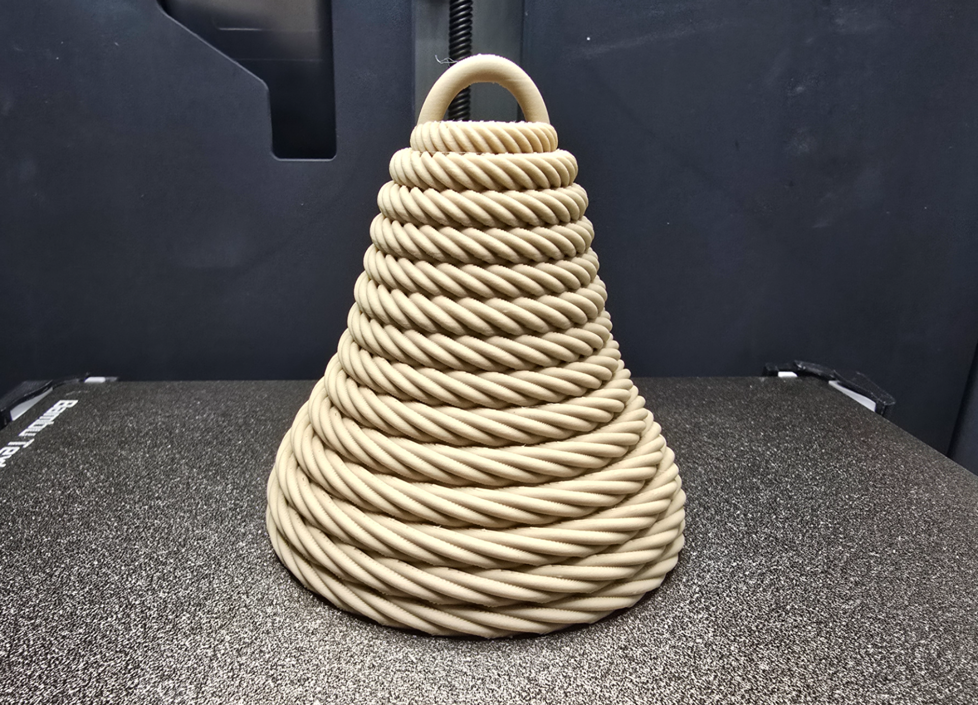 Rope christmas bell