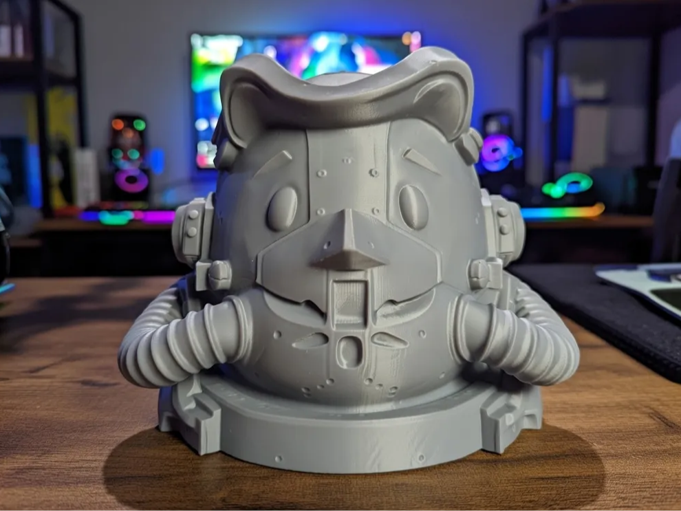 Fallout 76 – Vault Boy Power Armor Helmet Bust