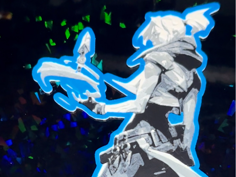 Jett Valorant 2D Wall Art / Bookmark