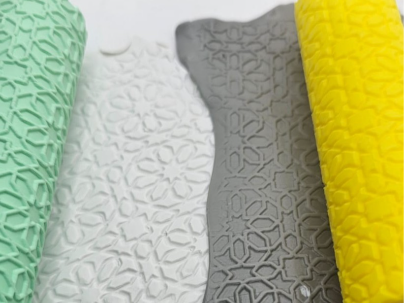 Arabesque Elegance Roller Emboss and Deboss