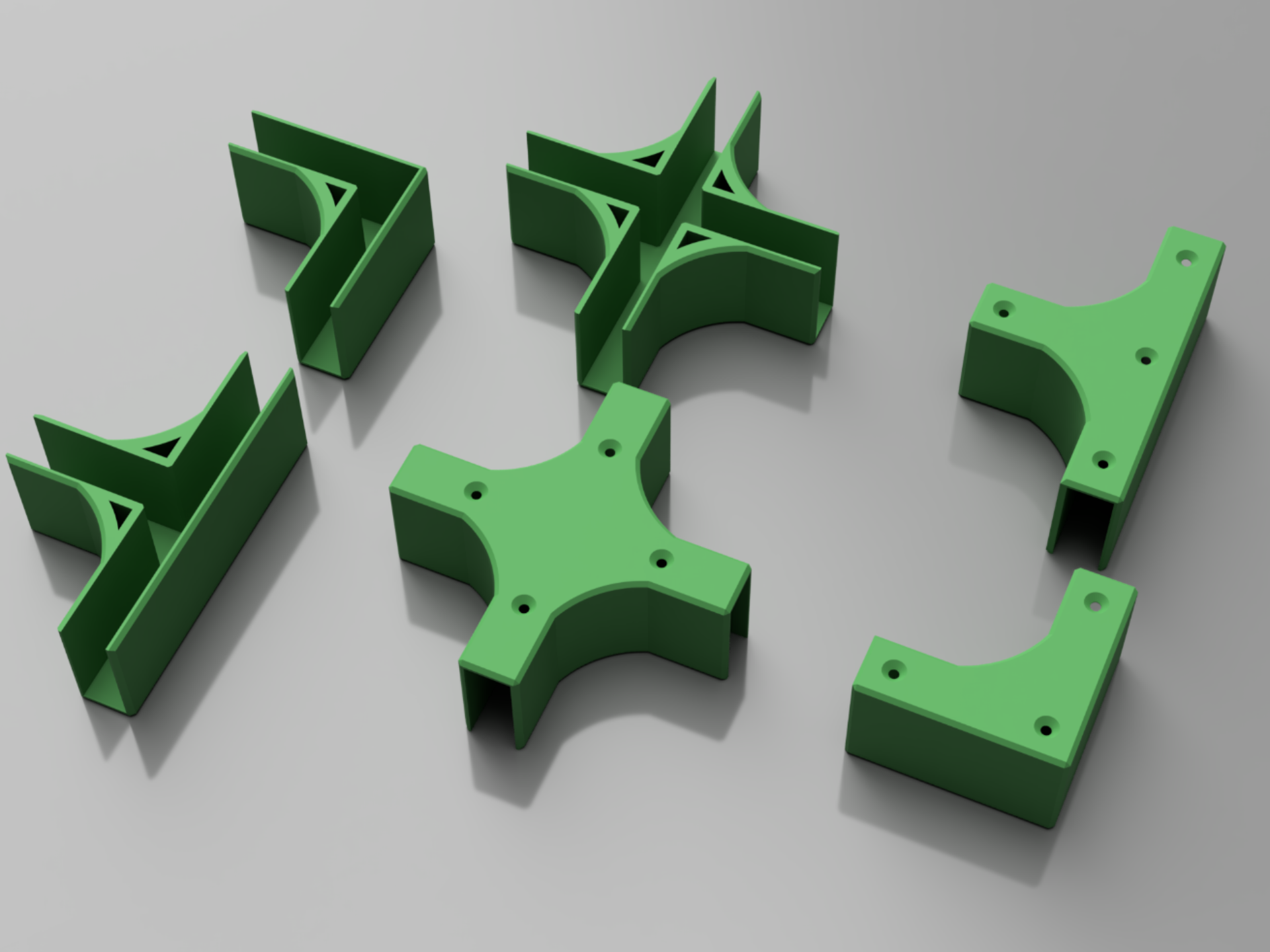Regal Verbinder / Shelf connectors