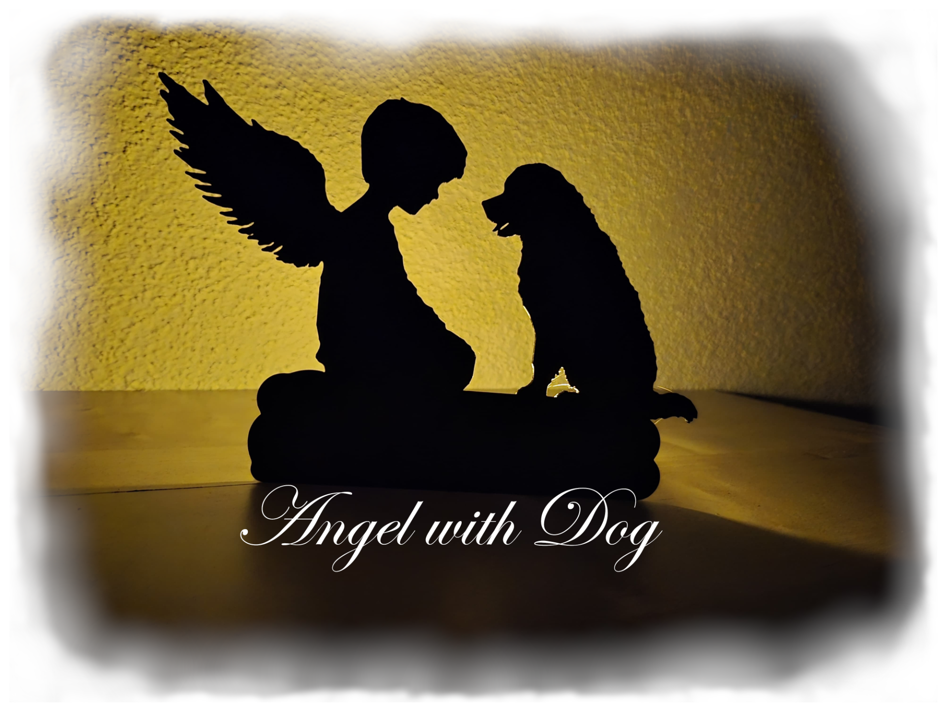 Angel with Dog
