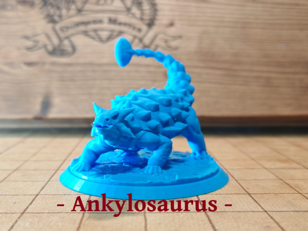 DnD Ankylosaurus - D&D Monster Manual - Day 63