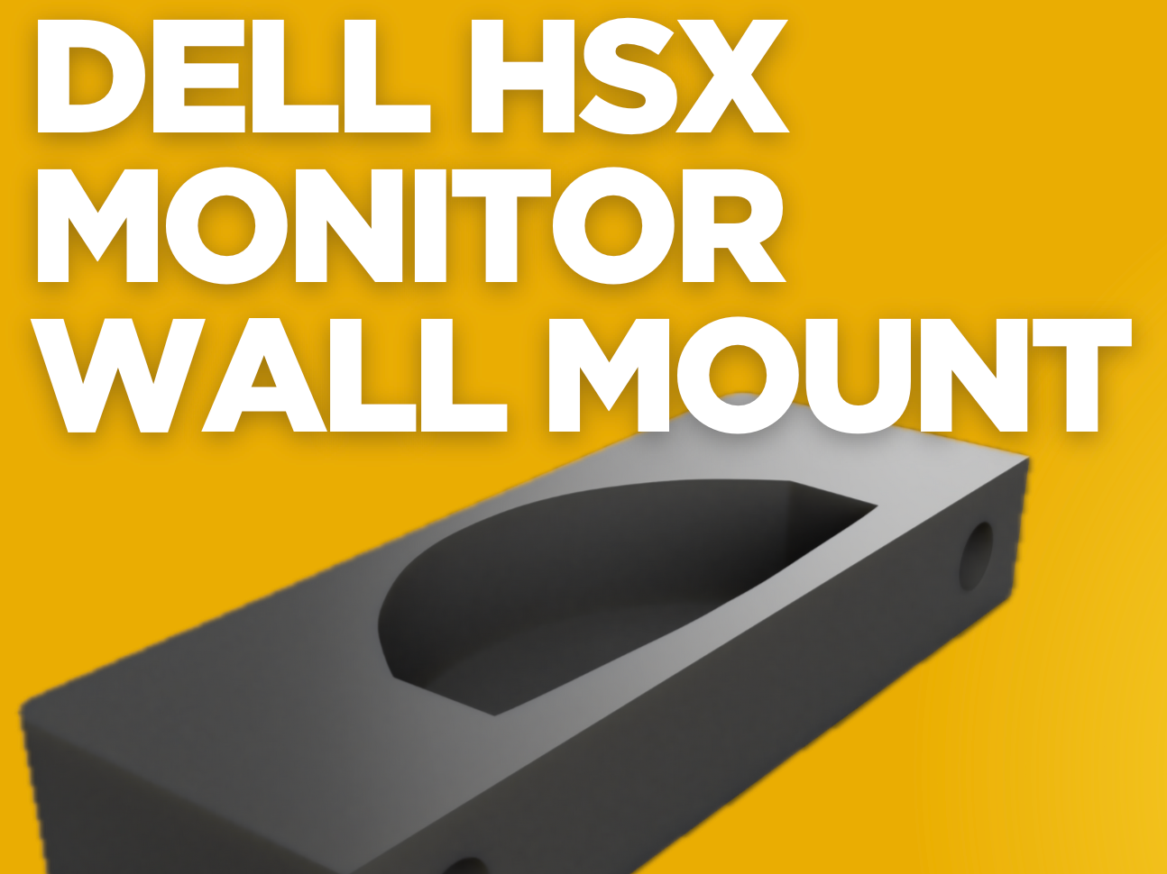 Dell HSX Monitor Wall Mount