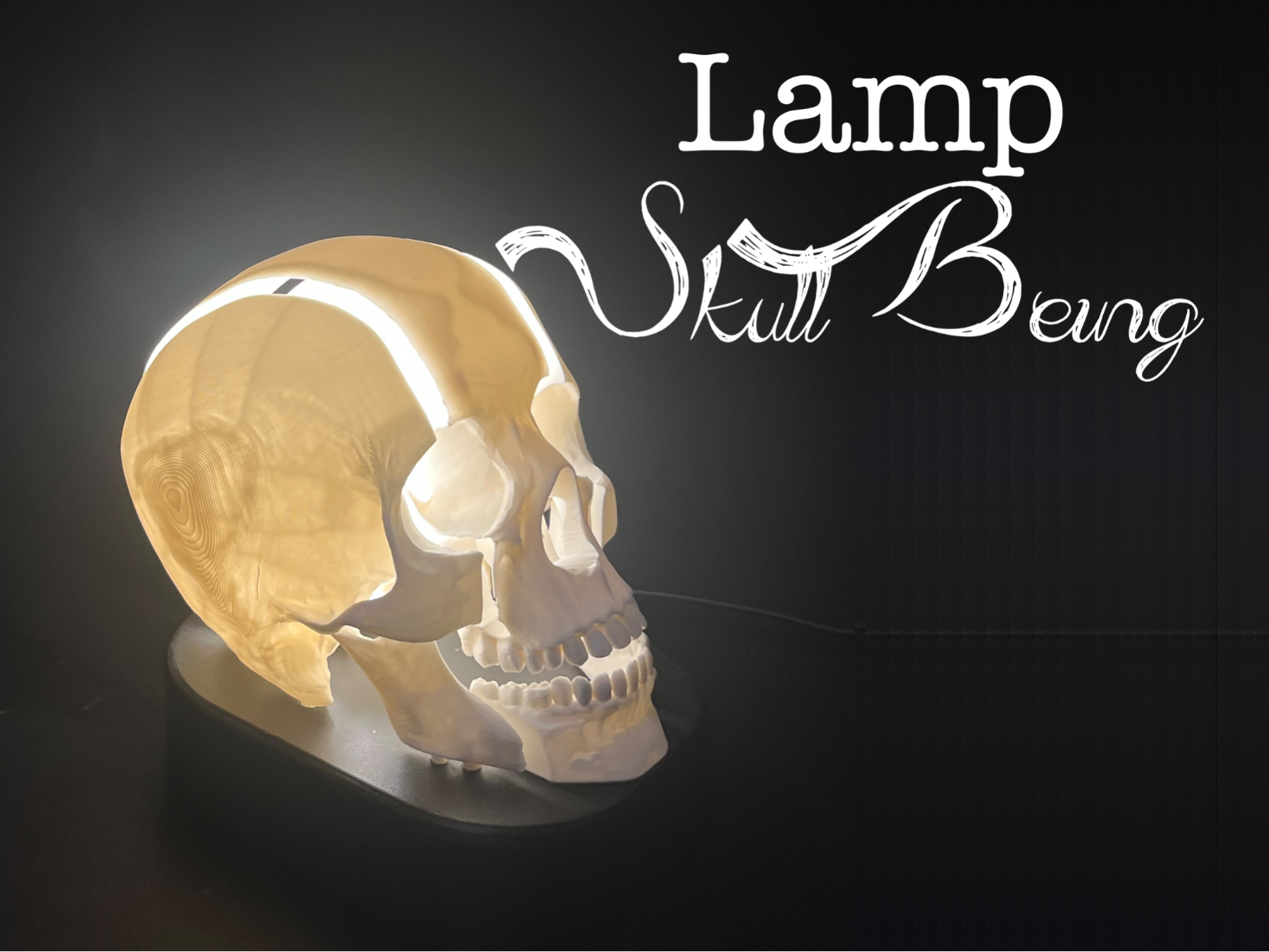 Lamp Skull Being
