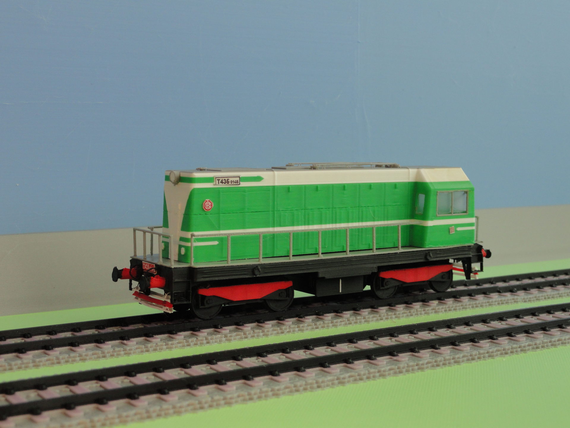 Diesel Locomotive T435.0 ČSD "Agrárník" H0