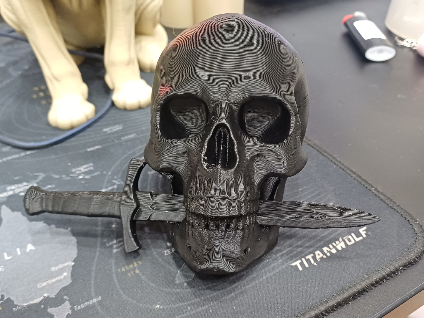 The Silent Oath - Skull with Dagger