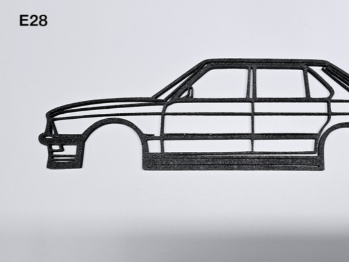 BMW E28 Silhouette