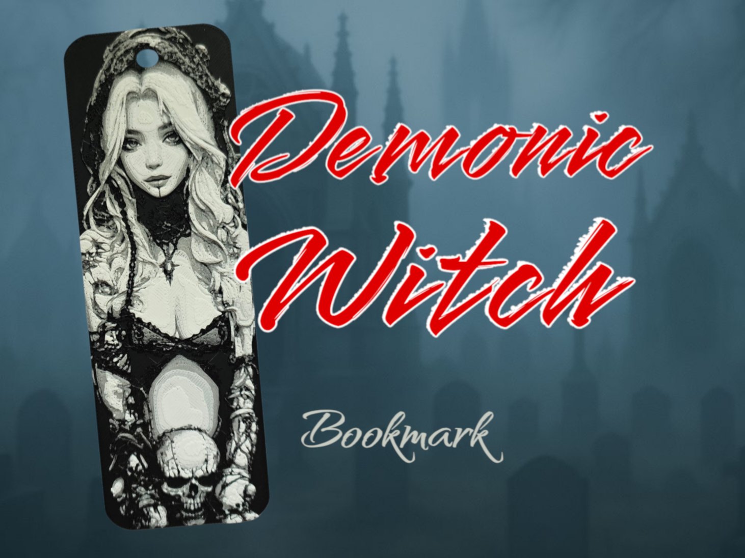 Demonic Witch - Bookmark