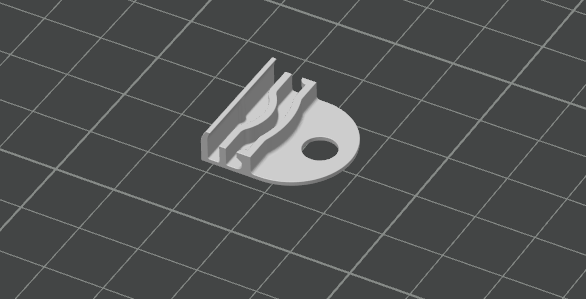Grandma's Favorite Filament Clip with hanger hole 1