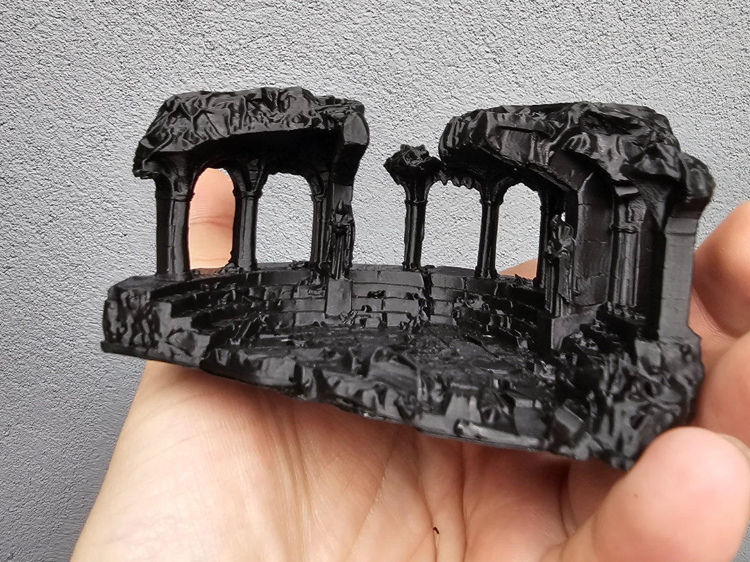 Weathertop (Amon Sul) Lotr miniature for diorama