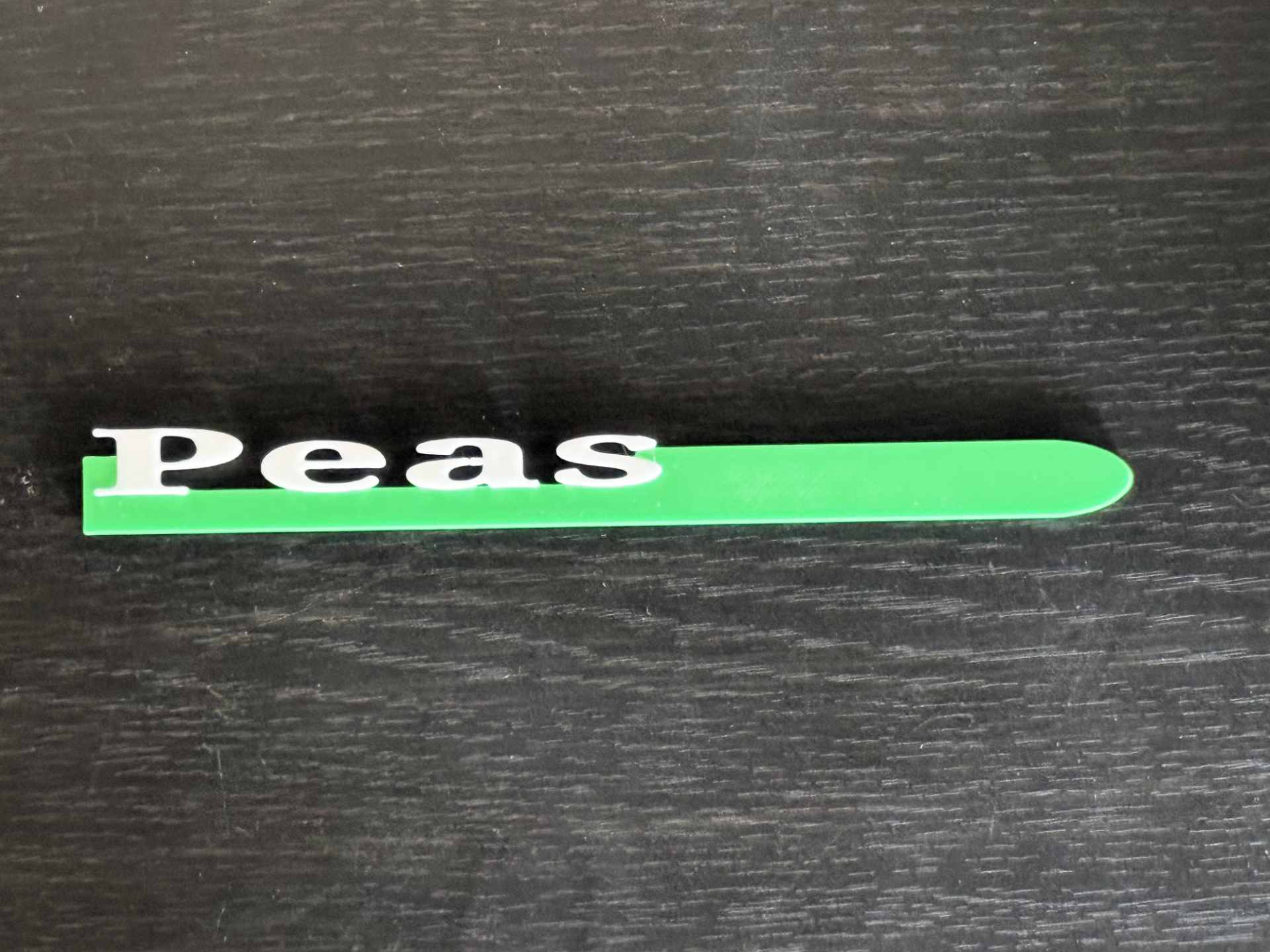 Peas Garden Marker
