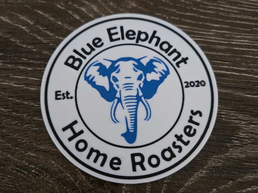 Blue Elephant Home Roasters Coaster