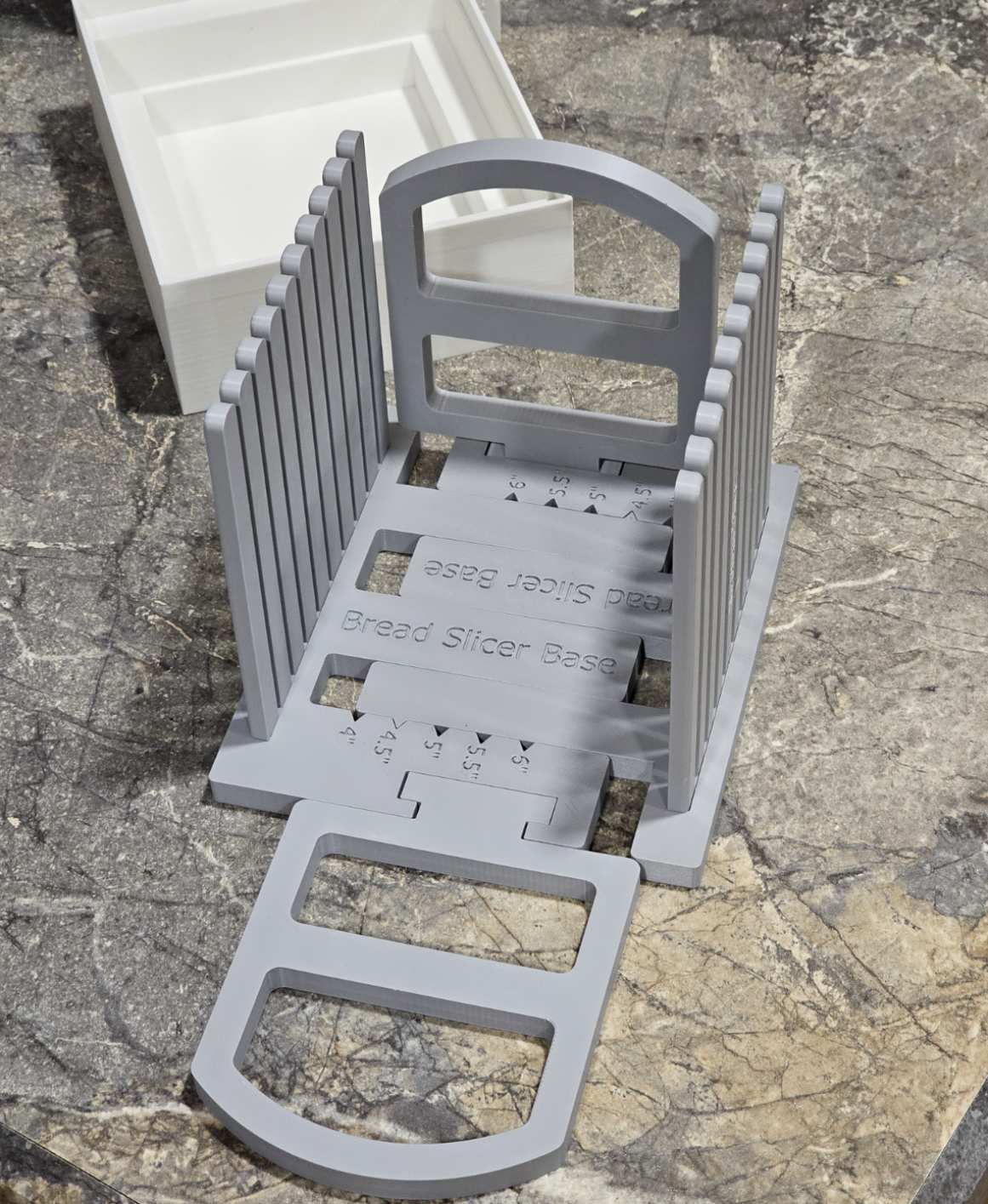 Bread Slicer, Two Sizes, Adjustable w/ Storage Box