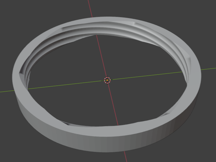 Jar Thread Insert – 82 mm Lid, 6‑Lug Twist‑Off