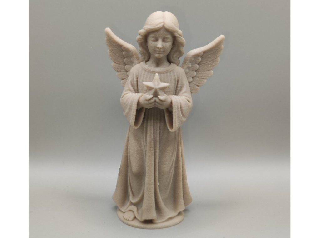 Christmas Angel with a star  figurine
