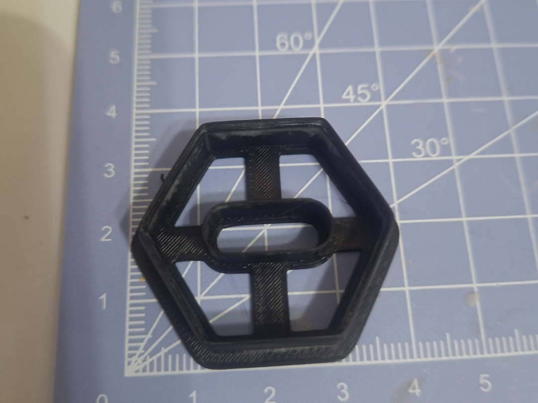cortador de arcilla mediosoloborde hexagono