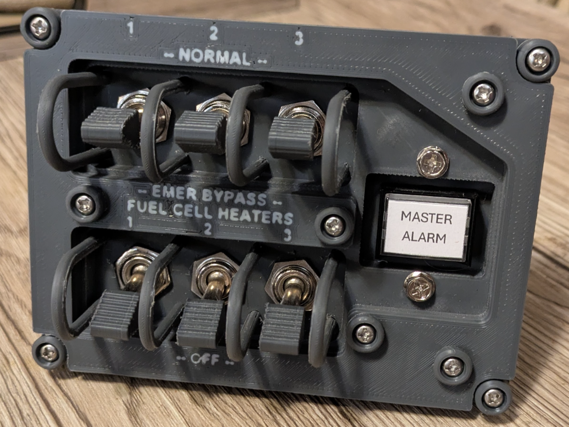 Apollo Master Alarm Panel - With Text