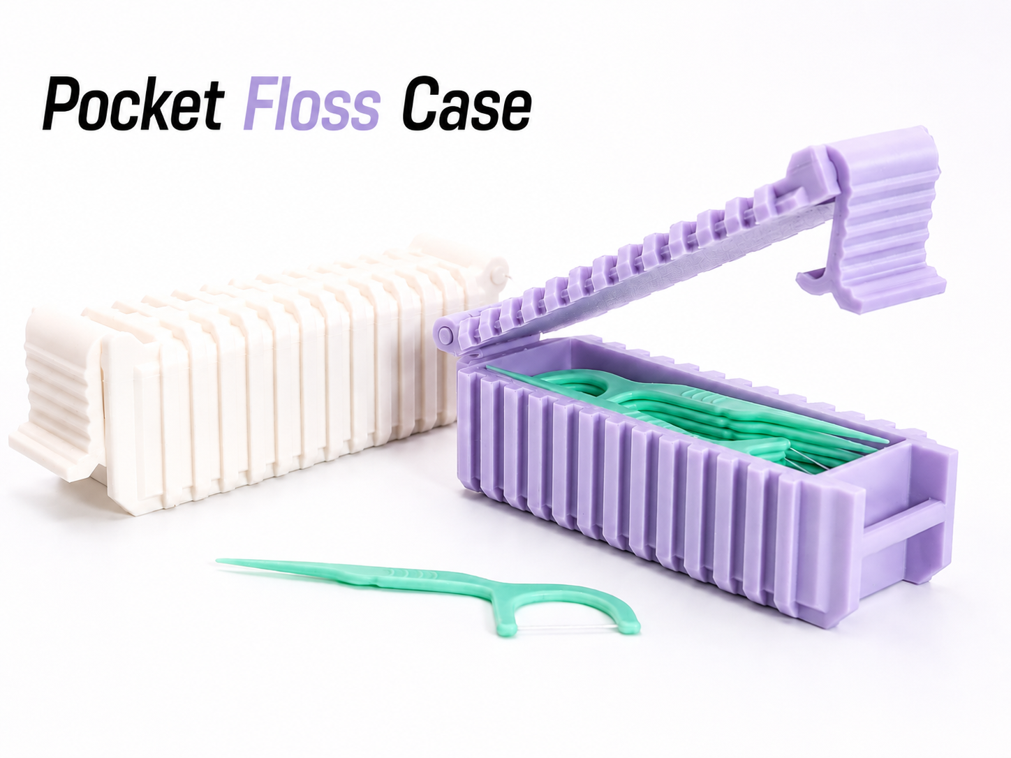 Pocket Floss Case | Portable Floss Pick Holder