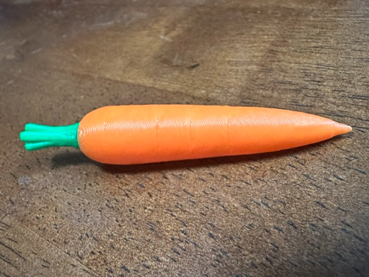 Carrot with Stem
