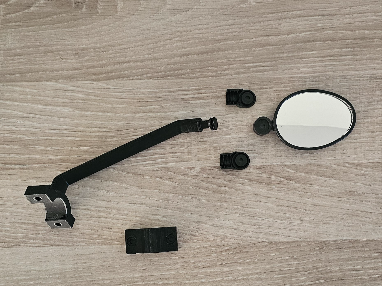 bras pour rétroviseur vélo