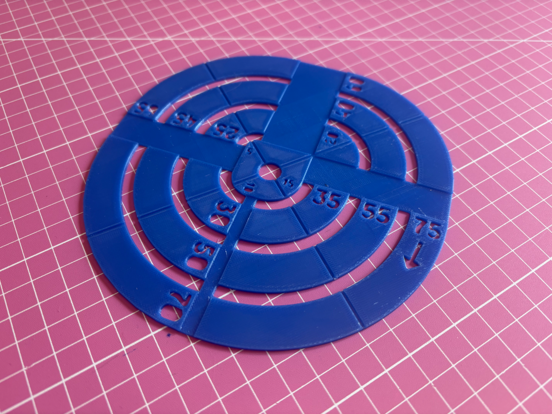 5–75 mm Rounded Corner Template
