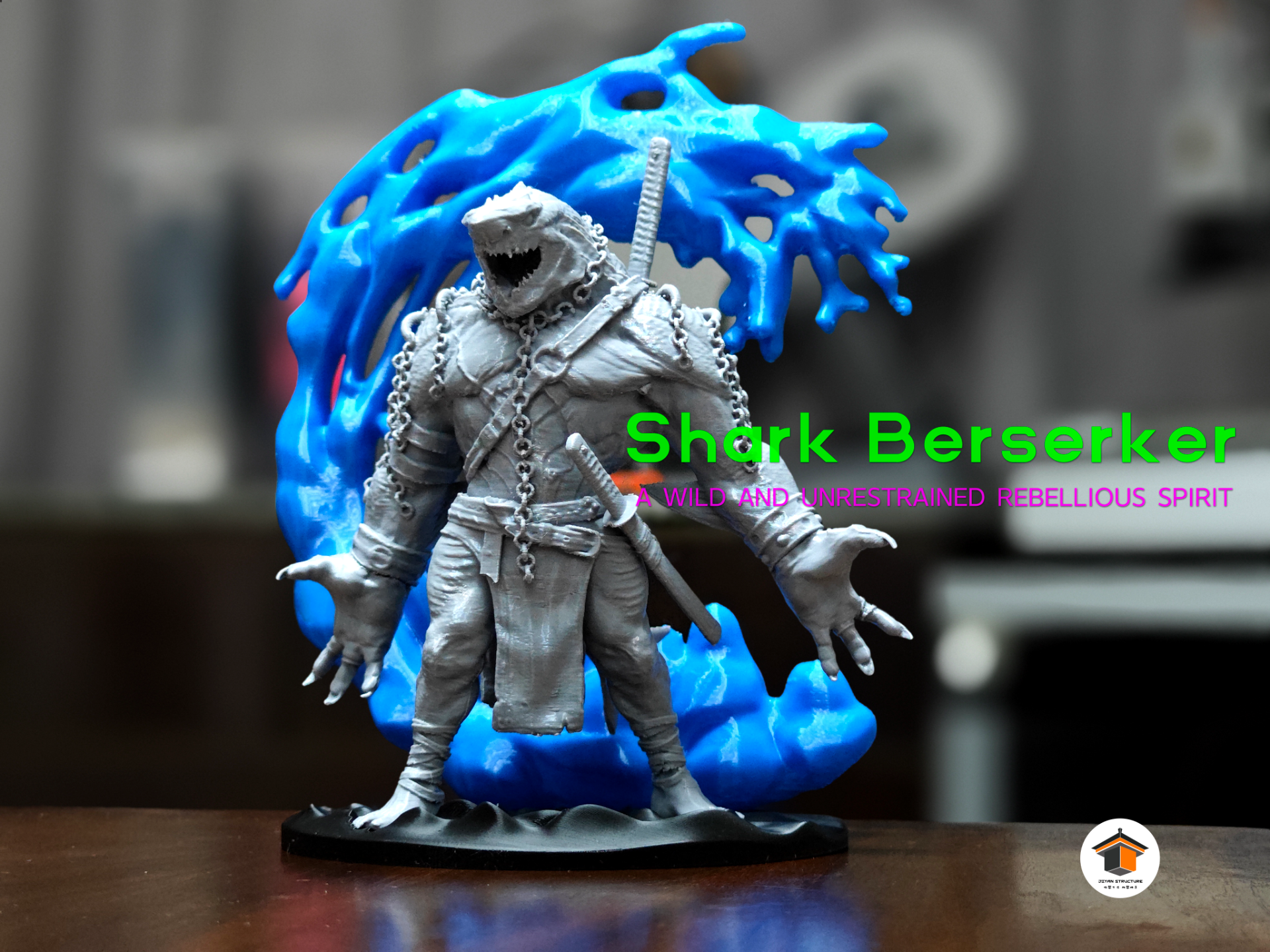 Shark Berserker-Powerful aura