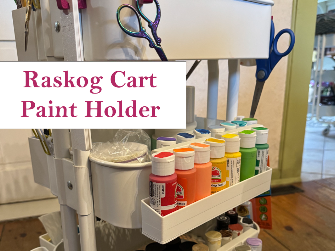 RÅSKOG Cart Paint Bottle Clip-On Organizer