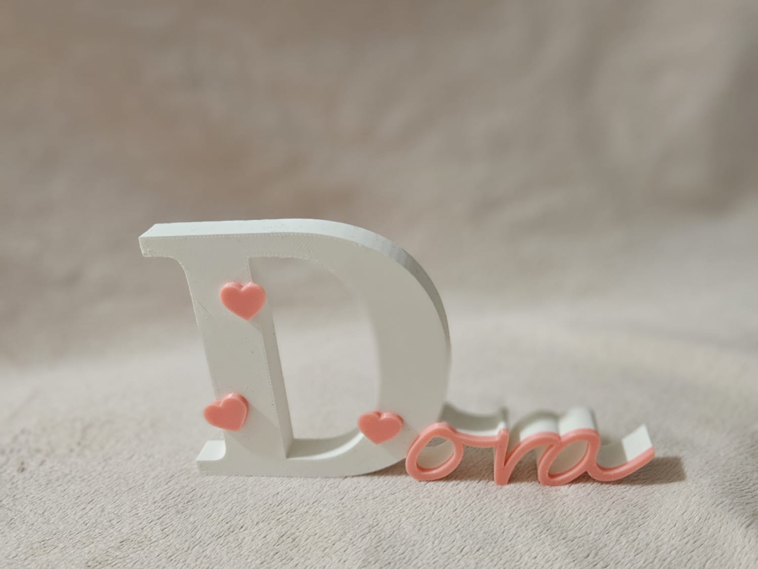 Decor name sign Girly