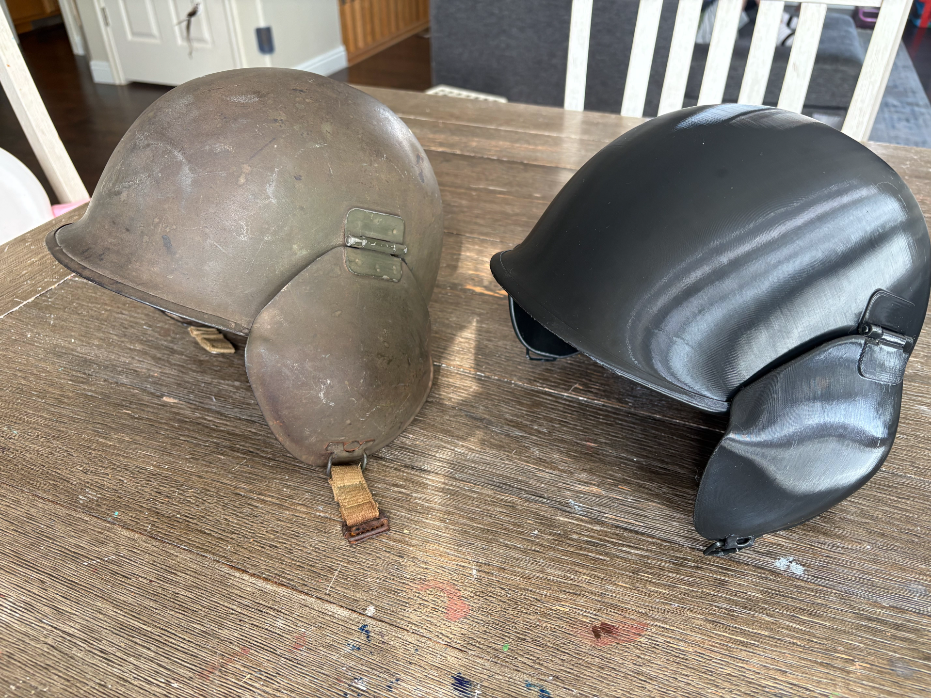 WWII M3 Flak Helmet
