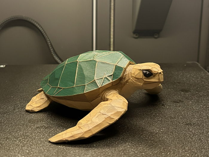 Low Poly Sea Turtle
