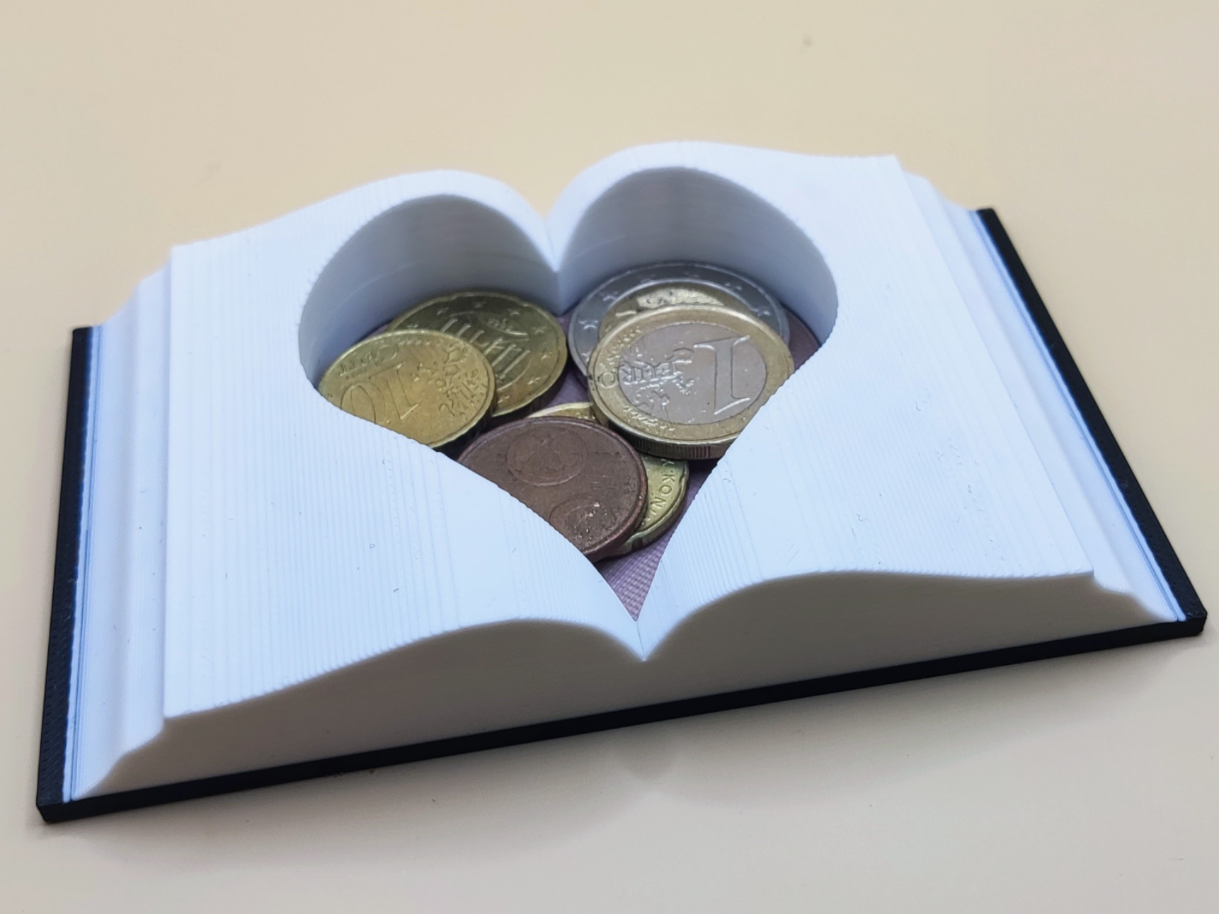 Book‑Shaped Decorative tray - resizable.