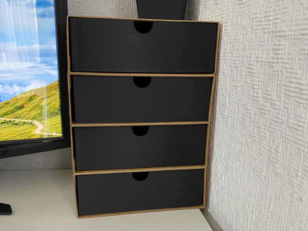 drawer to reuse filament boxes