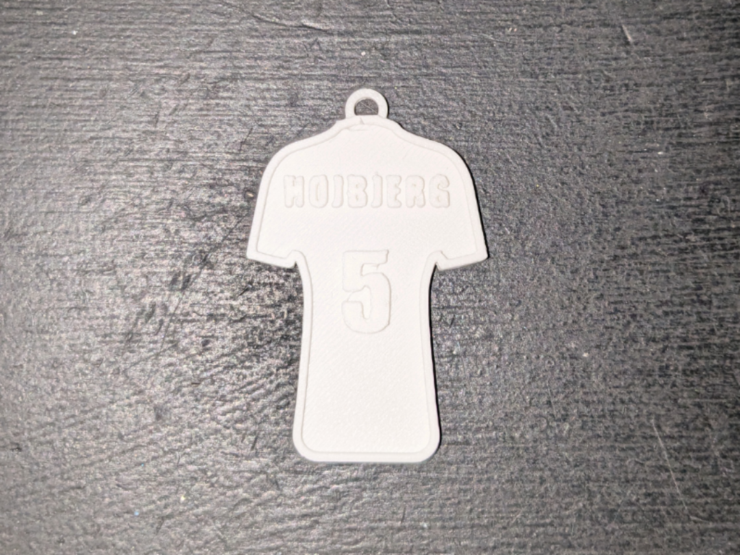 Hojbjerg 5 Denmark Keychain