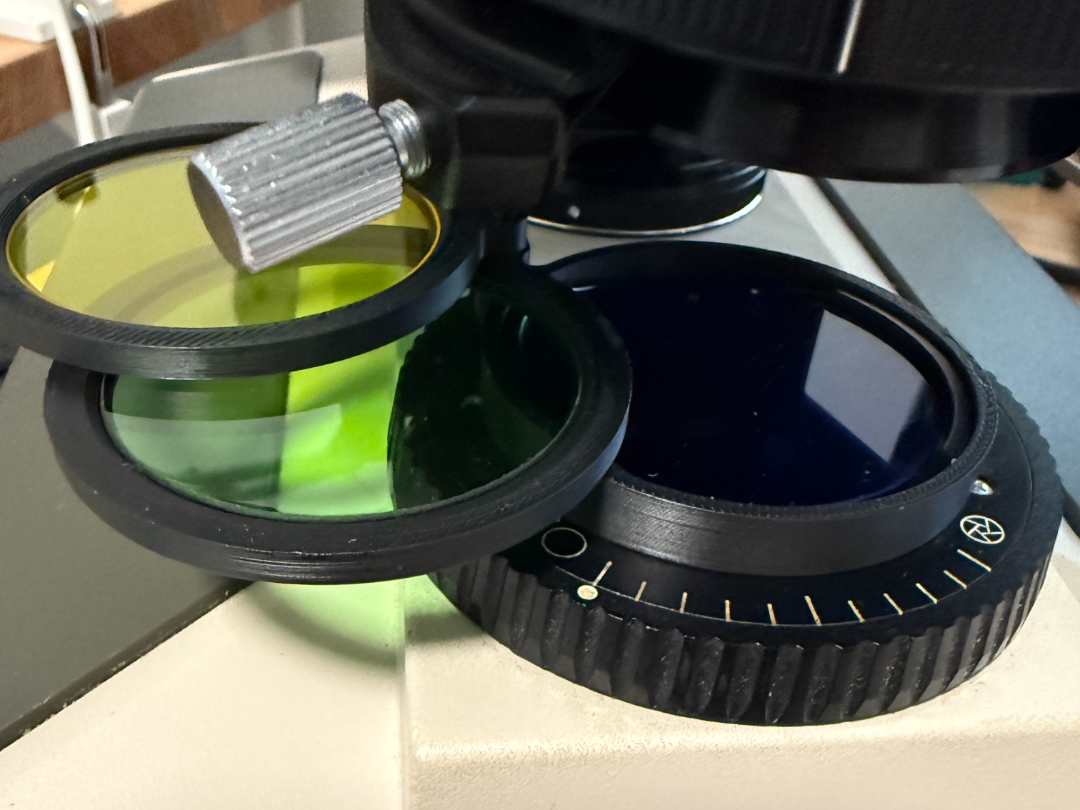 Filter slider for Olympus BH2