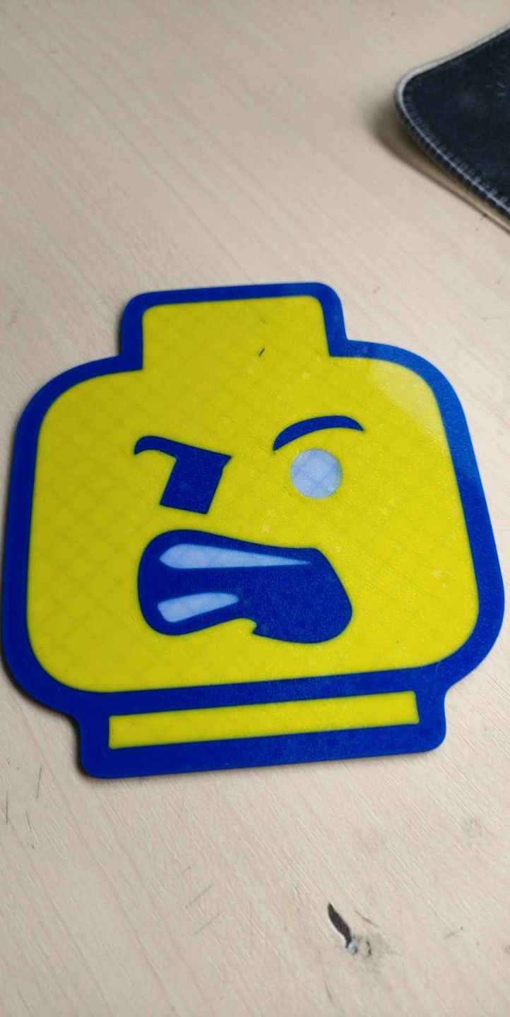 Lego head Angry