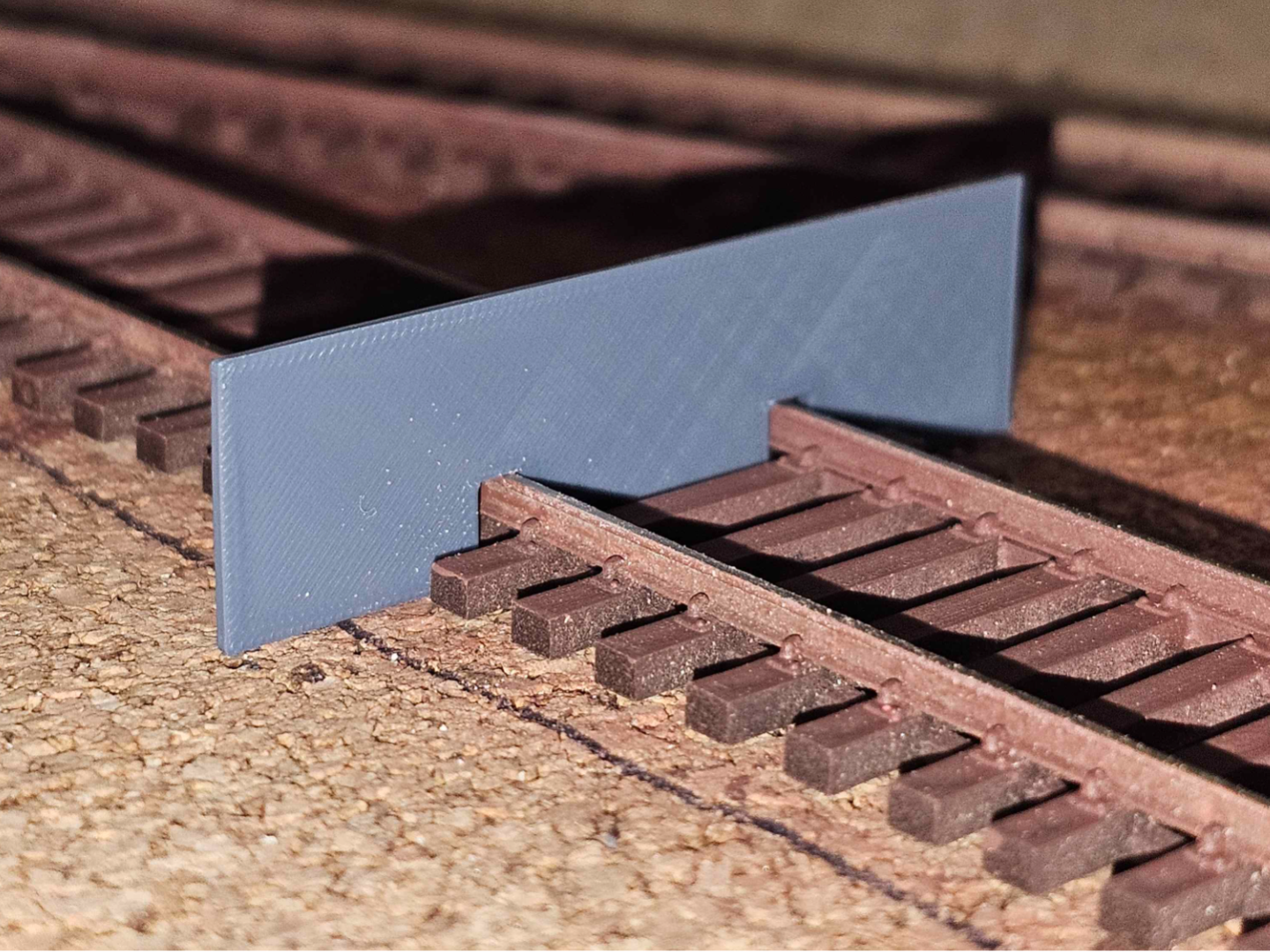 HO 1:87 Scale Ballast Blocker