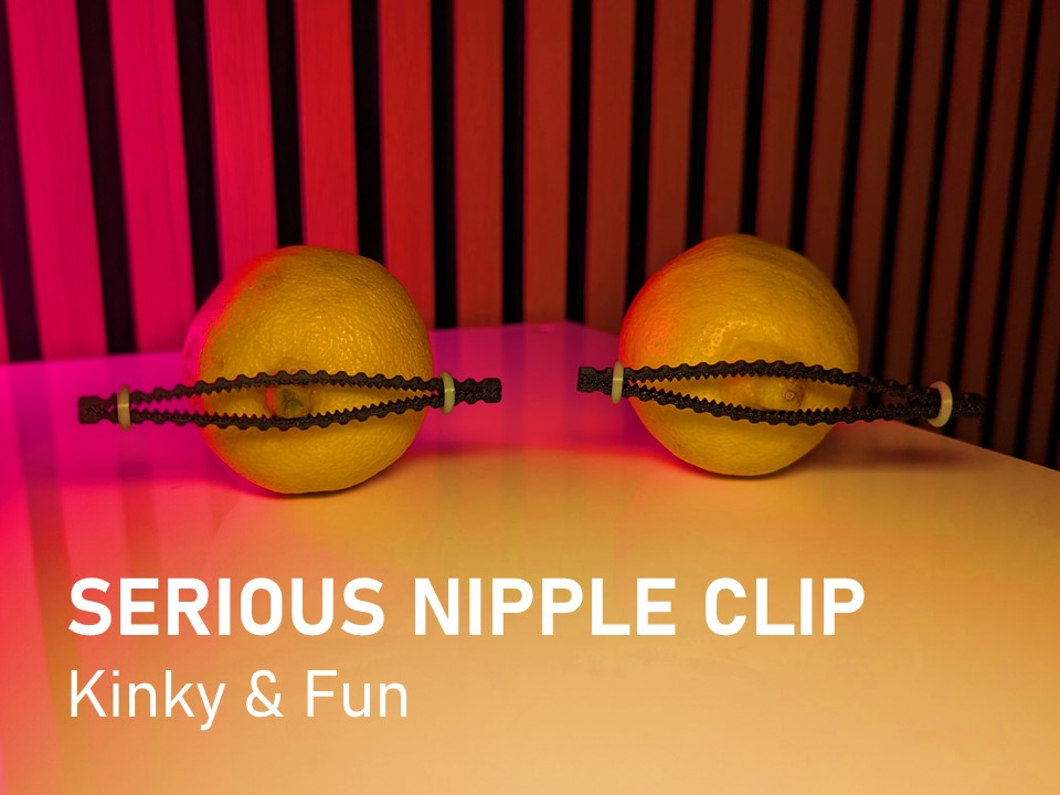 Serious Nipple Clip - Kinky & Fun